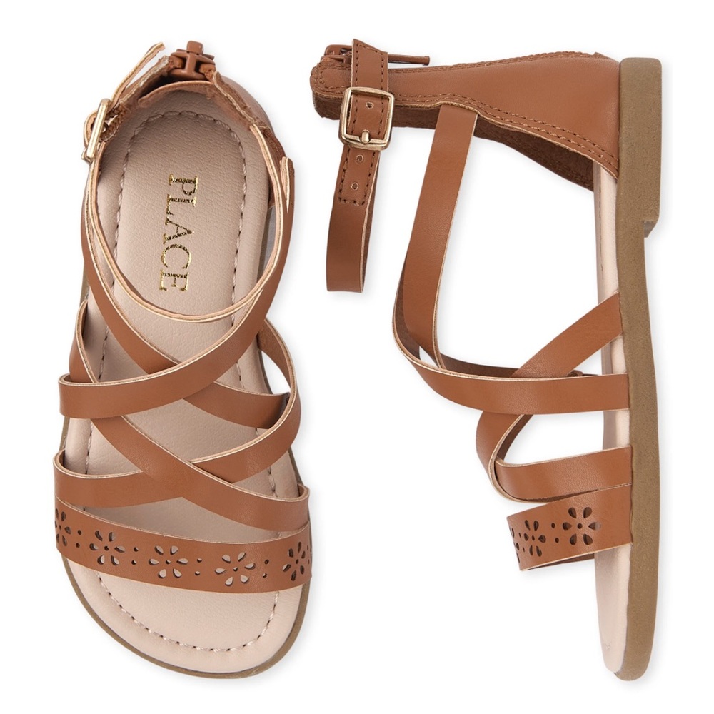 Gladiator Sandal Toddler tan
